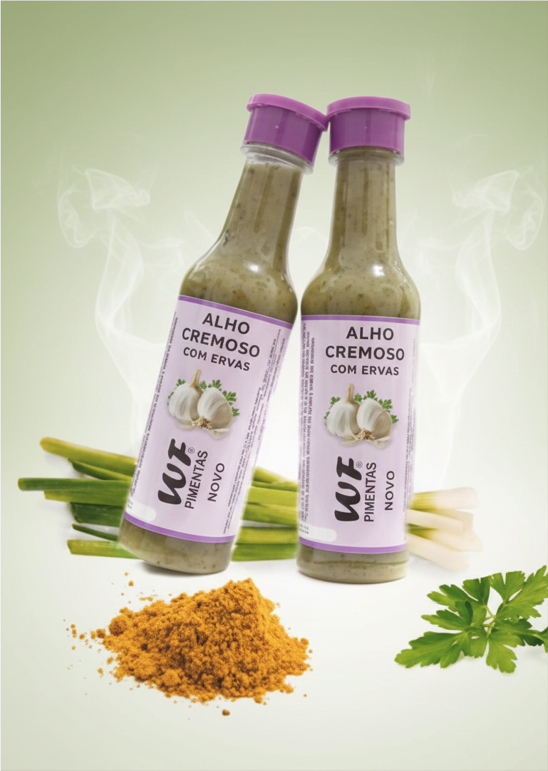 Alho Cremoso com Ervas - 150ML