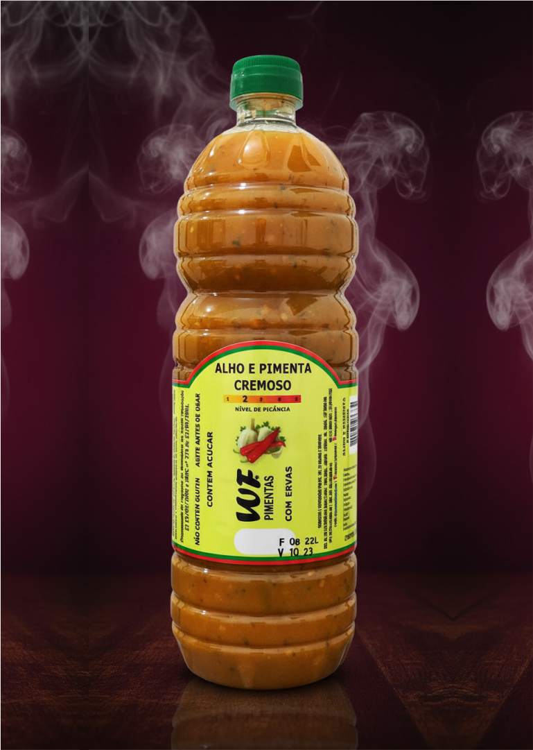 Alho e Pimenta Cremoso - 900ML