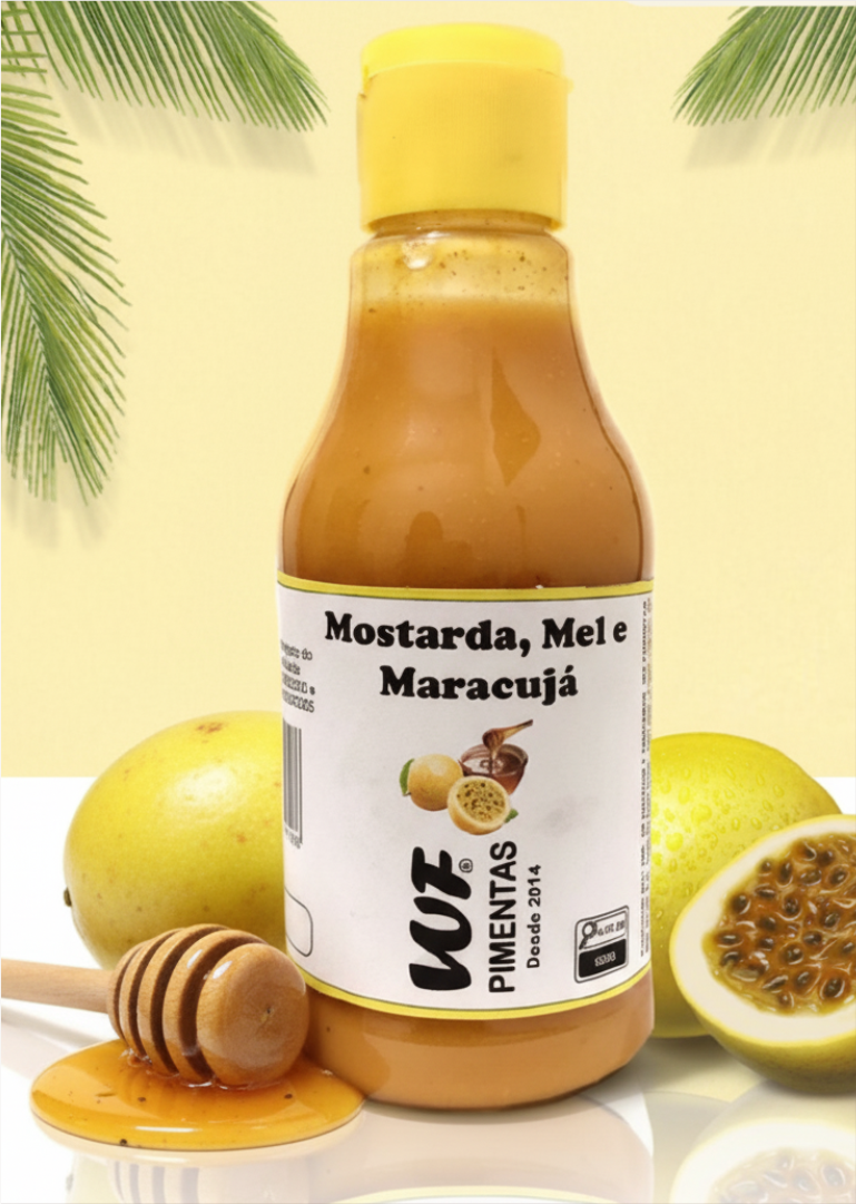 Mostarda, Mel e Maracujá - 220ML